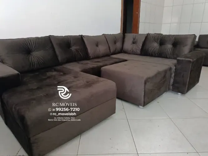 Sofá Modulado Toro com Chaise - Espaçoso e Confortável