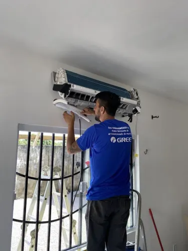 Instalação de ar condicionado