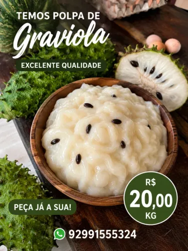 Polpa de graviola