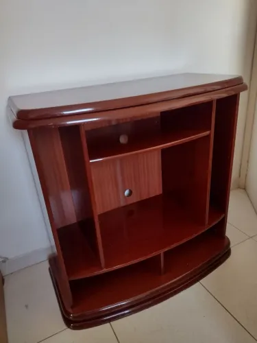 Rack Madeira Maciça 90x90x45cm