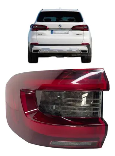 Lanterna Traseira Esquerda Bmw X5 2019 A 2023 Original Esquerdo/motorista Vermelho
