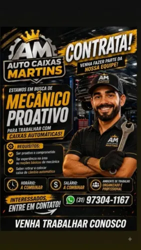 Contrata-se mecânico