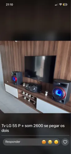 TV LG 55 polegadas Sem defeito nenhum!