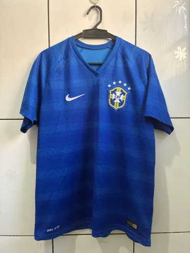 Camisa Seleção Brasileira 2014 away  Azul 