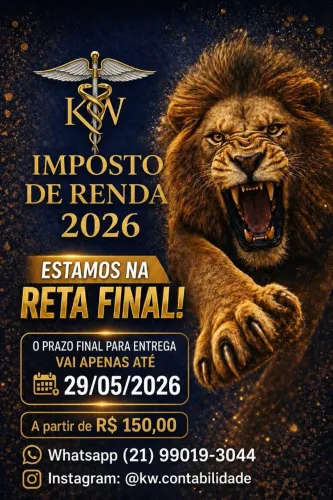 IMPOSTO DE RENDA 2026  RETA FINAL