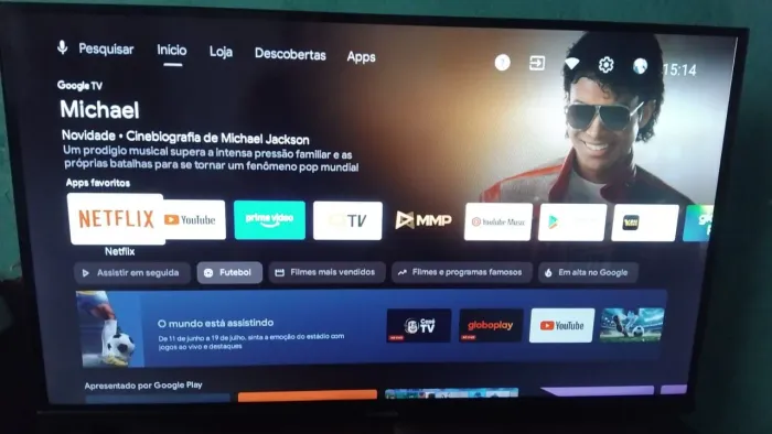 Televisão aiwa tem play store plg 32