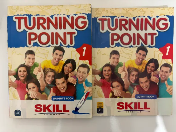Livros Skill Idiomas Turning Point 1 Com Pasta Organizadora
