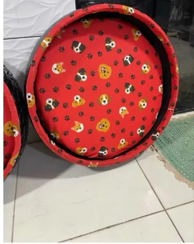 Cama Pet grande de pneu camas de pneu reciclado lindas confortável