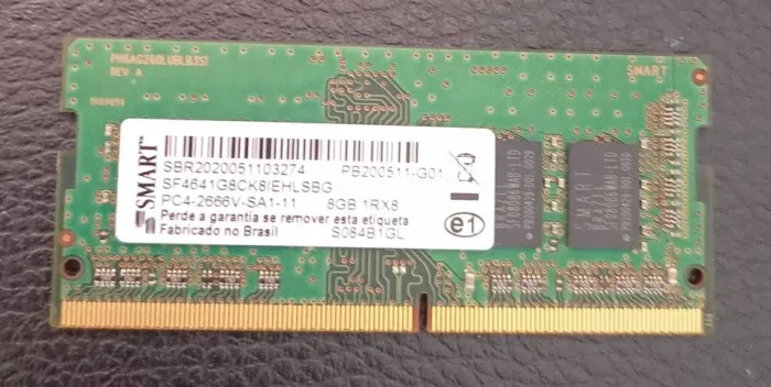 Memória 8GB para notebook 200 REAIS entrego local à combinar
