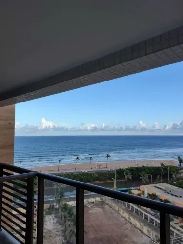 LINDO APARTAMENTO VISTA MAR 65m2, 2 QUARTOS, 1 SUÍTE, 2 VAGAS EM JAGUARIBE - SALVADOR - BA