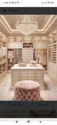 Passadeira, arrumação de armários e closets.
