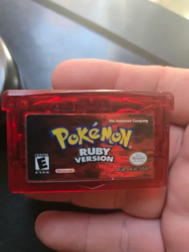 Cartucho game boy advence sp pokemon ruby original