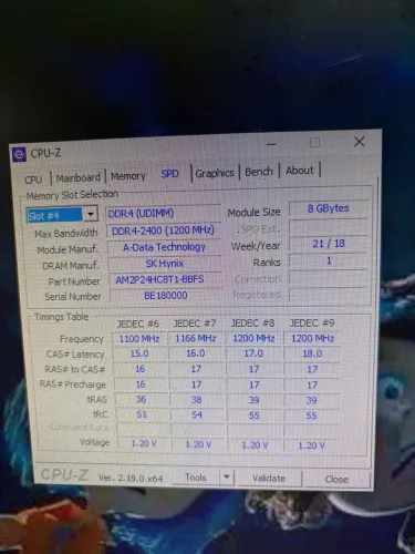MEMORIA ADATA DDR4