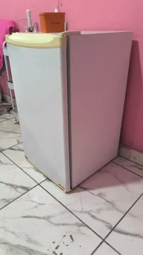 Geladeira voltagem 110 aceito cartão 