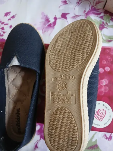 Sapatilha preta número 27 nova