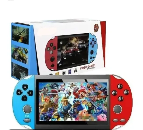 Game portátil X7 plus novo 