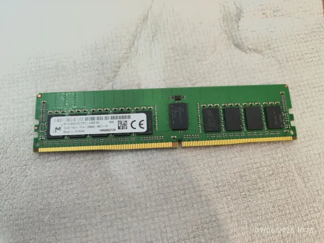 Memória ram ECC DDR4 16GB 