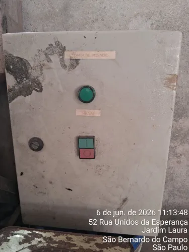 Quadro de bomba de incêndio