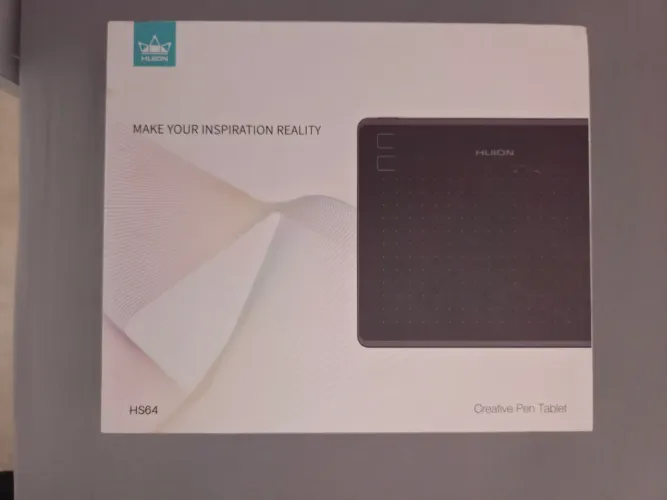 Mesa Digitalizadora Huion Inspiroy Hs64 Preto