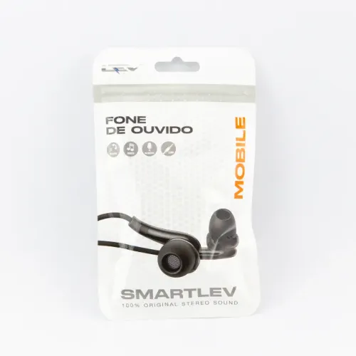Fone De Ouvido In-ear Smartlev Mobile Com Fio P2 Microfone