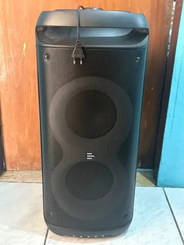 Caixa de Som Amplificada Grande 2 Alto Falantes