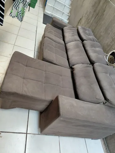 Sofá retrátil 3 lugares