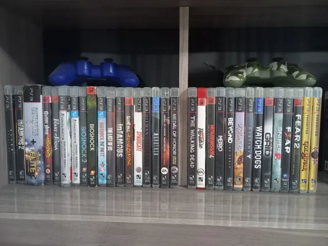 Coleção de 116 jogos de Ps3