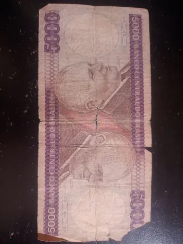 Cédula de 5000 Cruzeiros
