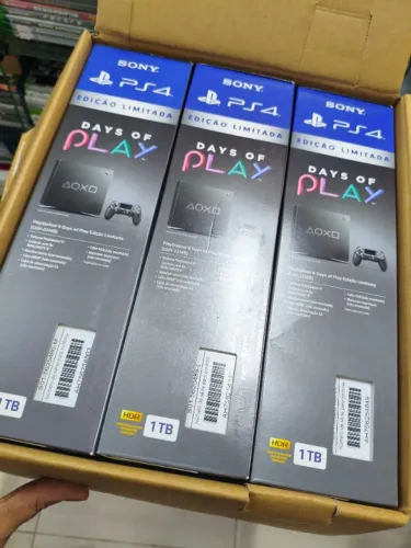 Playstation 4 Days of Play Novo Lacrado