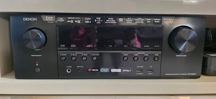 DENON AVR-S950H Receiver 7.2 Atmos/DTS:X 4K HDR HEOS - IMPECÁVEL