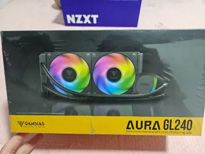 Water Cooler Gamdias Aura GL240 V2 ARGB 240mm Lacrado