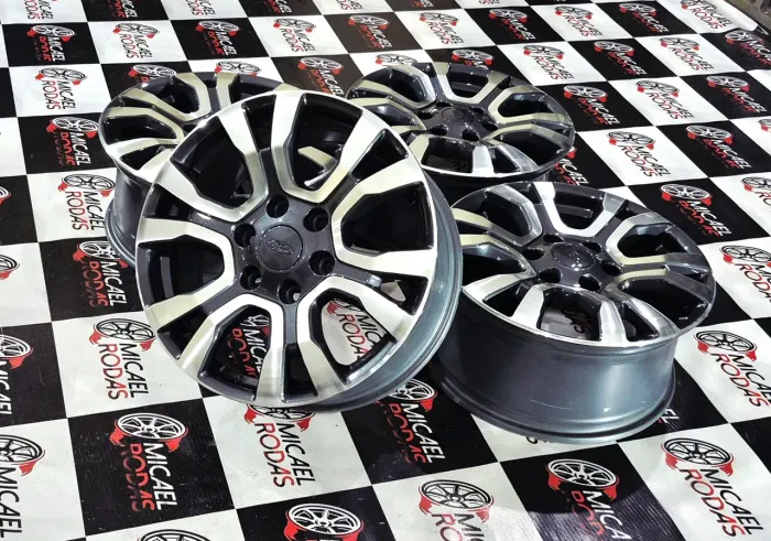 Jogo de rodas aro 18 Ford ranger limited 6x139 Originais Zeradas