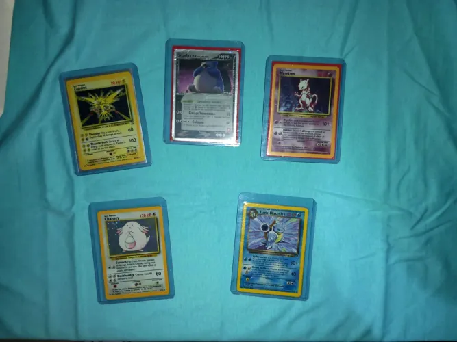 LOTE CARTAS POKÉMON TGC RARAS