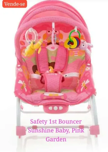 Cadeirinha safety 1st rosa balanço/descanso 