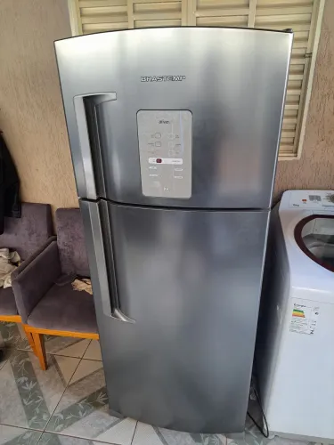 Geladeira Brastemp activer inox fros fre