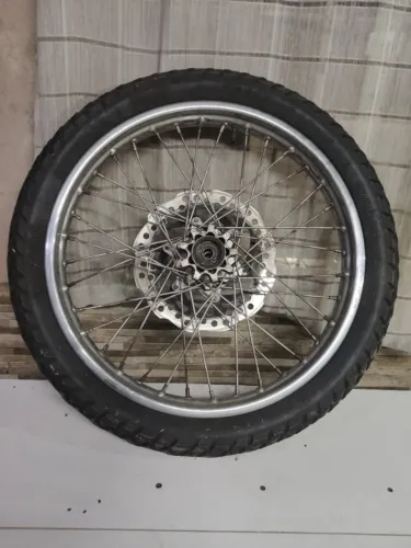 Roda Dianteira Shineray 150 Explorer 90x90  ( USADA )  
