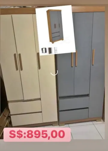 Guarda-roupa solteiro novo na caixa faz entrega grátis
