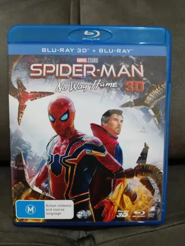 Blu-ray 3D+2D (2 Discos) Original Homem-Aranha: Sem Volta Para Casa Importado Raro