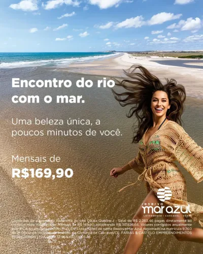 LOTEAMENTO MAR AZUL: A 5K M DE BARRA NOVA