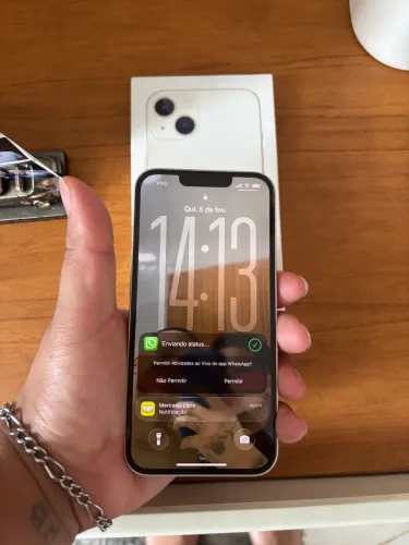 Vendo iPhone 13 128 novo e na garantia ainda da iPhone e da loja