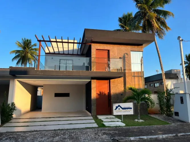 CASA DE ALTO PADRÃO NO COND. CAJUPIRANGA CLUB | PARNAMIRIM/RN (ACEITA FINANCIAMENTO)