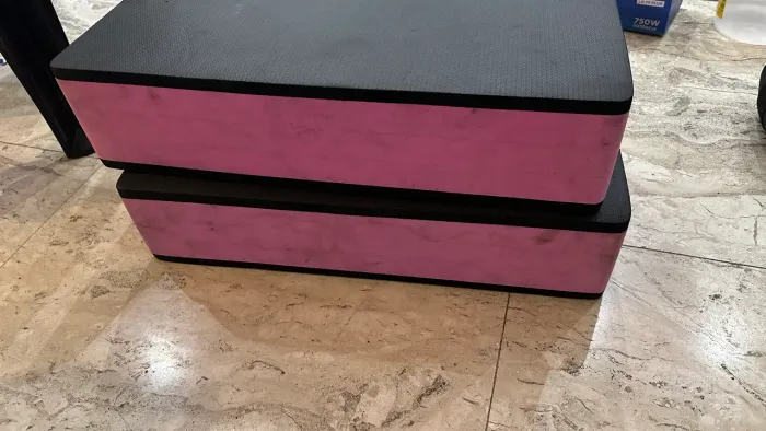 Kit Step 60 cm treino musculação e aeróbico