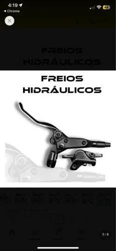 Bicicleta aro 29 absolute nero 5 suspensão prime vermelho brilhante quadro 21 xl cubo k7 