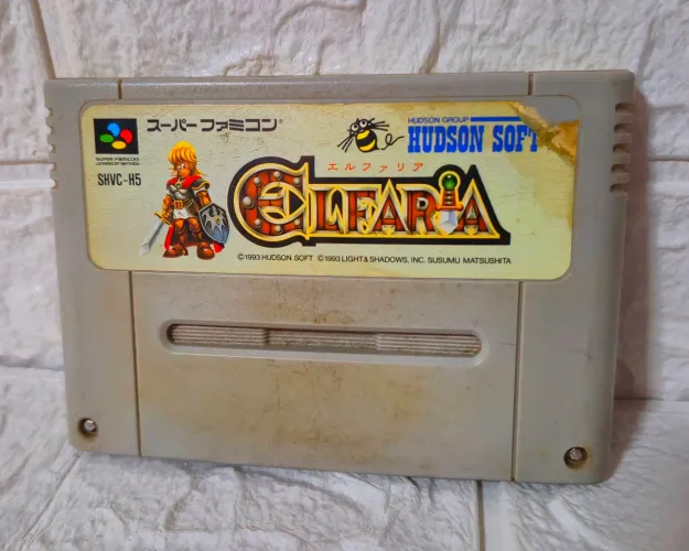 ELFARIA SNES SFC Nintendo Super Famicom Japonês