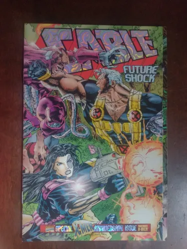 Pacote Special X-Men Anniversary Issue (Capa Qúadrupla, Holograma, Importado) 4 revistas