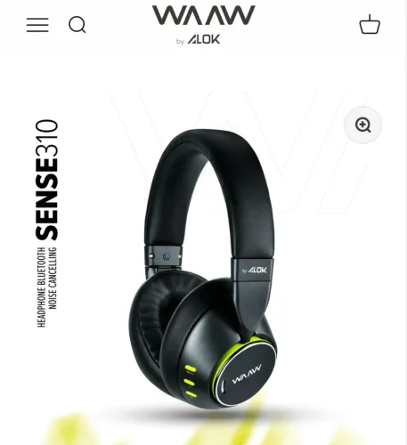 Fone de Ouvido Bluetooth Noise Cancelling WAAW SENSE 310 LANÇAMENTO
