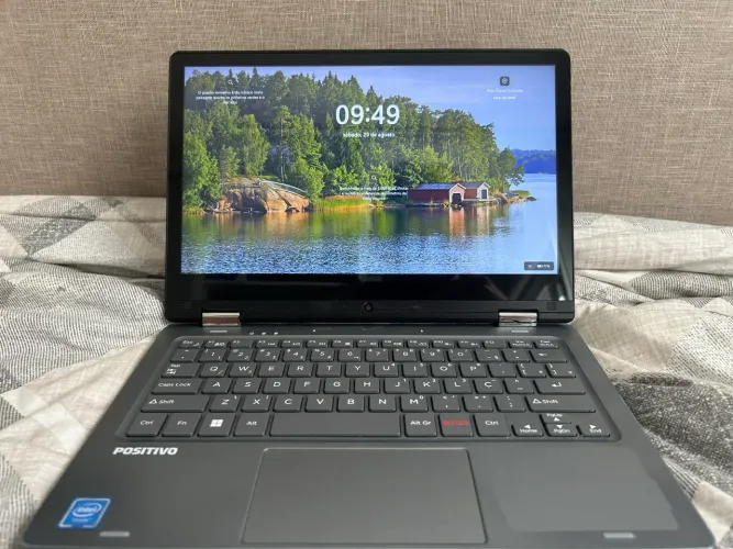 Notebook Positivo Duo C 4128B-3 USADO / 4GB RAM / Bateria 100%