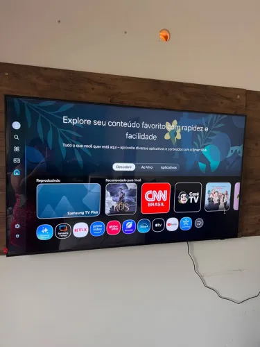 Vendo TV SANSUNG 4k 55 por Semi nova ainda com película