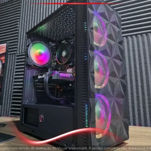 PC Gamer Ryzen 5 3600 GTX 1650 16GB 256GB SSD ARGB
