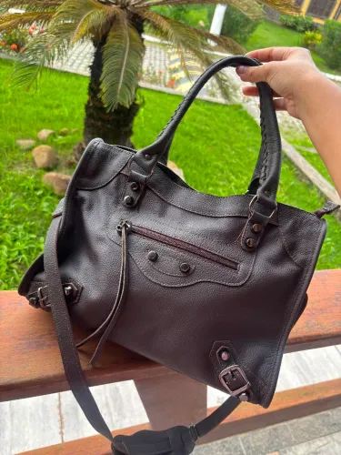 Bolsa de couro Verdadeiro - City bag Balen